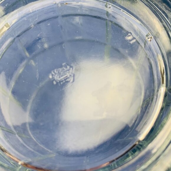 Anchor Hocking Clear MANCHESTER TARTAN Old Fashion Lowball Rock Glasses Set 4 - Picture 7 of 9